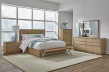 Onyx Coastal Modern Five Drawer Chest in Bisque - View 9