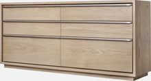 Onyx Coastal Modern Six Drawer Dresser in Bisque - View 3