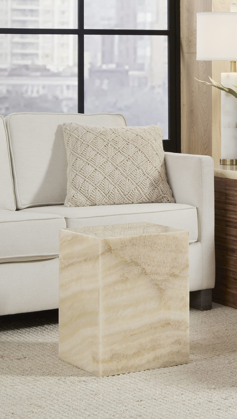 Onyx Square Onyx End Table