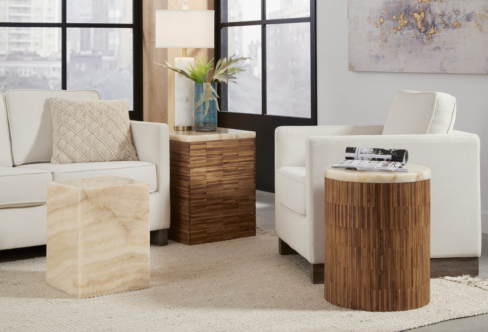 Onyx Square Onyx End Table - View 3