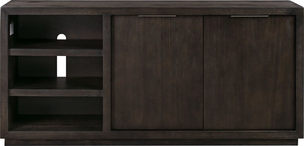 Ashley 64 inch Two Drawer Two Shelf Media Console in Basalt Grey - View 4