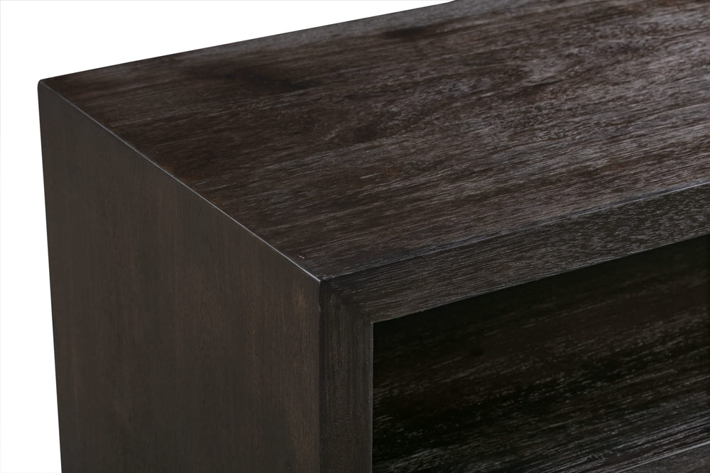 Ashley 64 inch Two Drawer Two Shelf Media Console in Basalt Grey - View 6