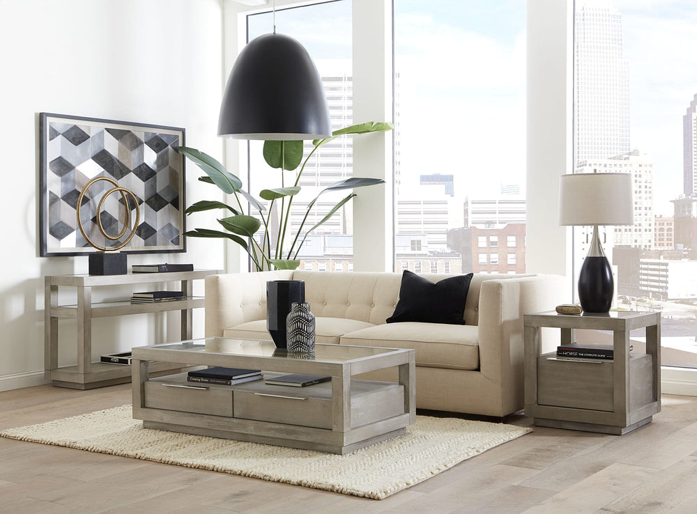 Ashley Console Table in Mineral - View 2