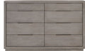 Ashi Eight-Drawer Dresser in Mineral