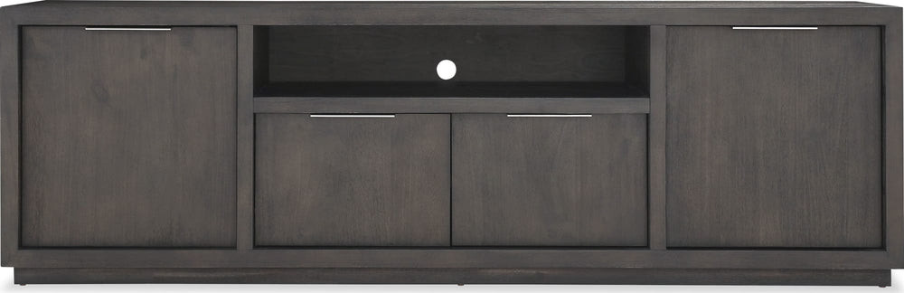 Ashley Entertainment Console 84W in Basalt Grey - View 4