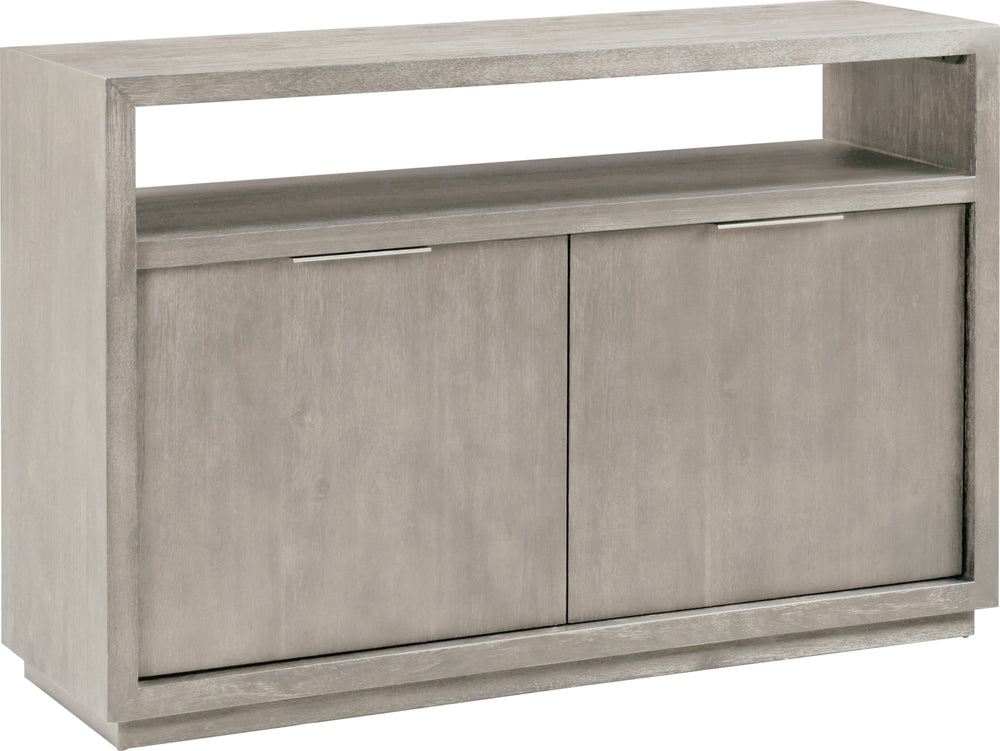 Ashley Media Console 54 inch in Mineral - View 4