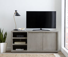Ashley Media Console 64 inch in Mineral
