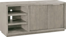 Ashley Media Console 64 inch in Mineral - View 3