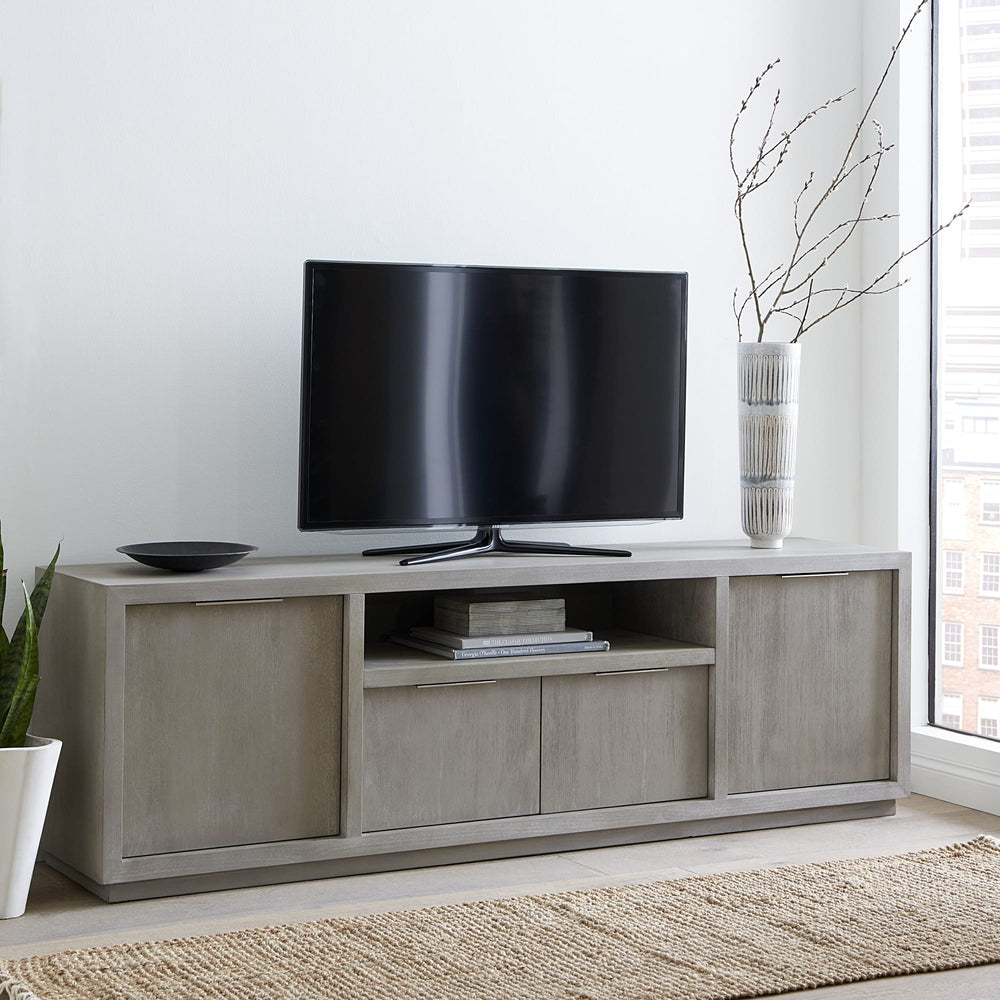 Ashley Media Console 84 inch in Mineral