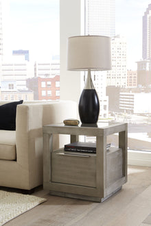 Ashley One-Drawer End Table in Mineral