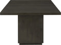 Ashi Rectangular Dining Table in Basalt Grey
