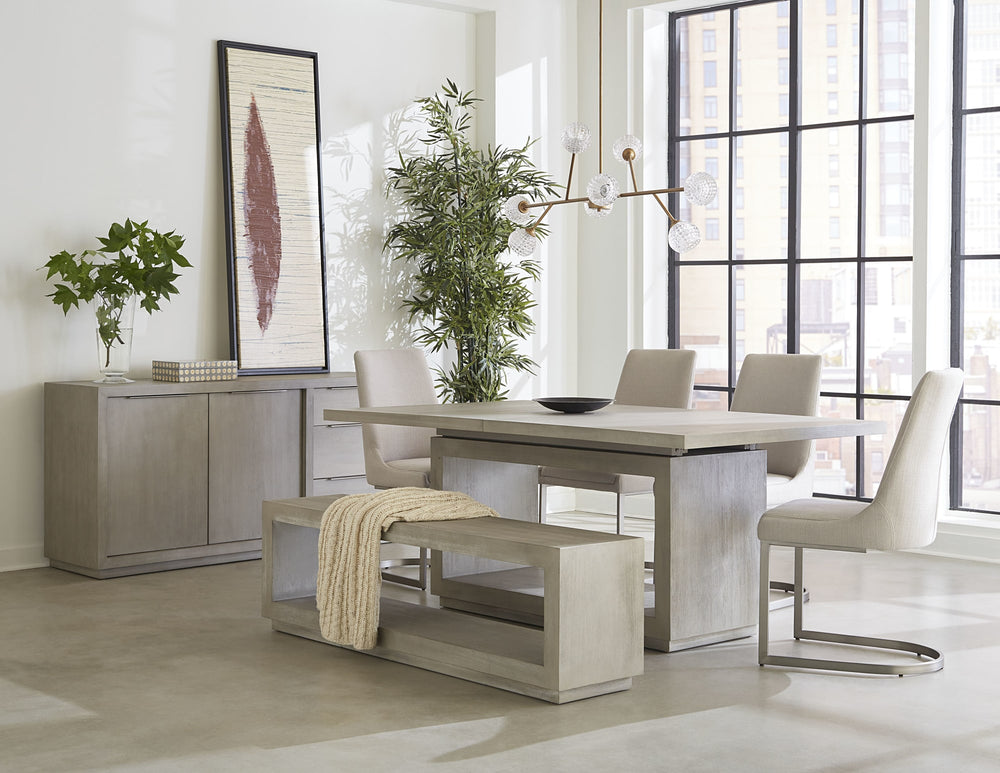 Ashley Rectangular Dining Table in Mineral - View 3