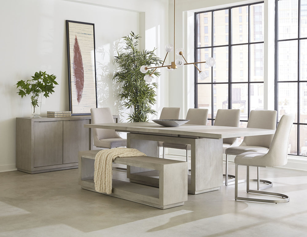 Ashley Rectangular Dining Table in Mineral - View 4