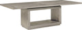 Ashi Rectangular Dining Table in Mineral