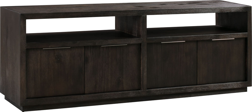 Ashley Solid Wood 74 inch Media Console in Basalt Grey - View 4