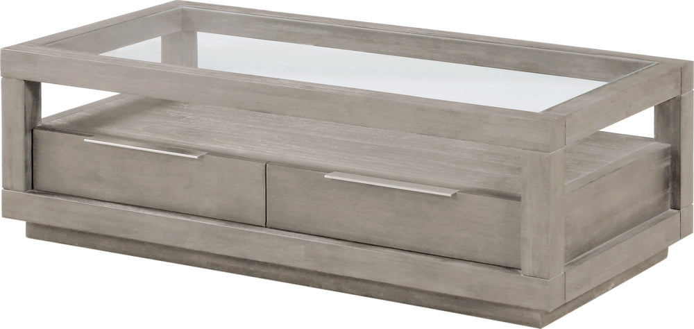 Ashley Two-Drawer Coffee Table in Mineral - View 5