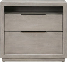 Ashley Two-Drawer Nightstand in Mineral - View 2