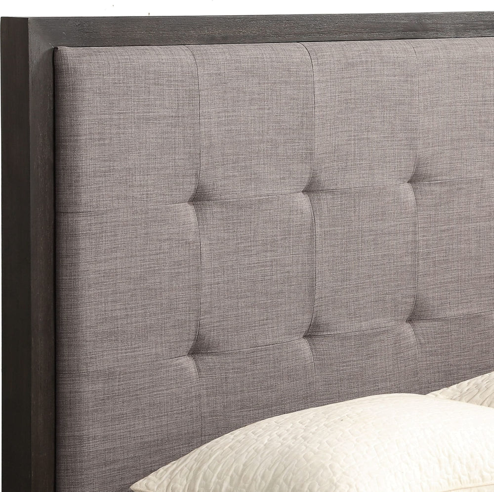 Ashley Upholstered Footboard Storage Bed in Dolphin - View 4