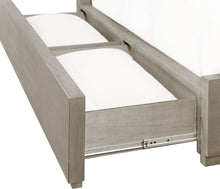 Ashley Upholstered Footboard Storage Bed in Mineral - View 5