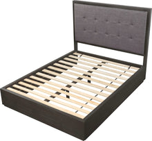 Ashley Upholstered Platform Bed in Dolphin - View 7