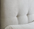 Ashi Upholstered Platform Bed in Mineral