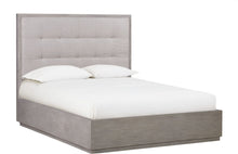 Ashley Upholstered Platform Bed in Mineral - View 5