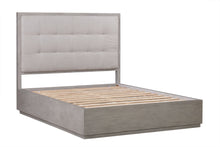 Ashley Upholstered Platform Bed in Mineral - View 7