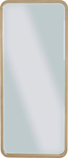 Pierson Beveled Glass Floor Mirror in Buff Cream - View 3