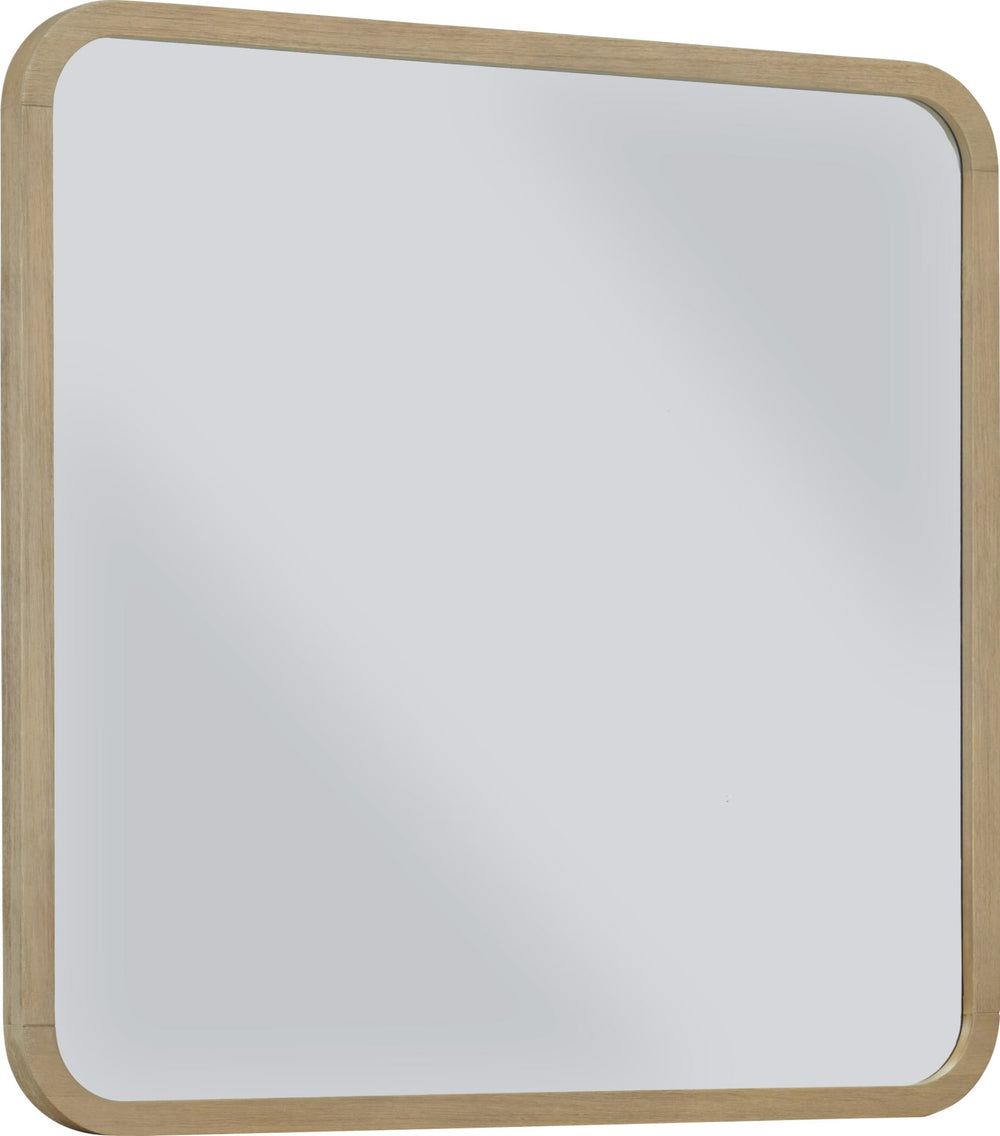 Pierson Beveled Glass Wall or Dresser Mirror in Buff Cream - View 3