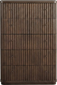 Pierson Fluted Chest - Chocolate Mousse - View 2