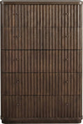 Pierson Fluted Chest - Chocolate Mousse