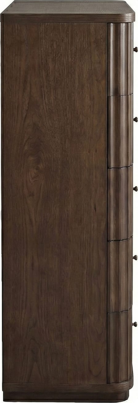 Pierson Fluted Chest - Chocolate Mousse - View 4