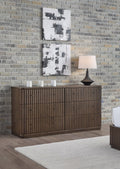 Pierson Fluted Dresser - Chocolate Mousse