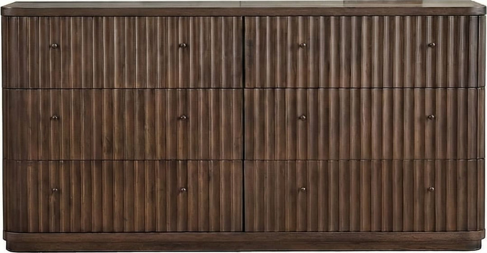 Pierson Fluted Dresser - Chocolate Mousse - View 3