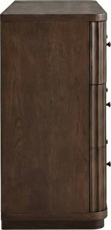 Pierson Fluted Dresser - Chocolate Mousse - View 5