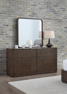 Pierson Fluted Drs Mirror - Chair Ms - View 4