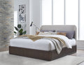 Pierson Fluted Full Bed - Chocolate Mousse