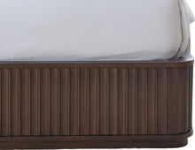 Pierson Fluted Full Bed - Chocolate Mousse - View 7