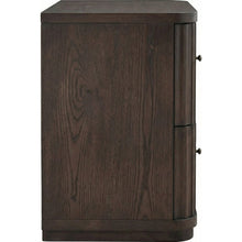 Pierson Nightstand - Chocolate Mousse, side view