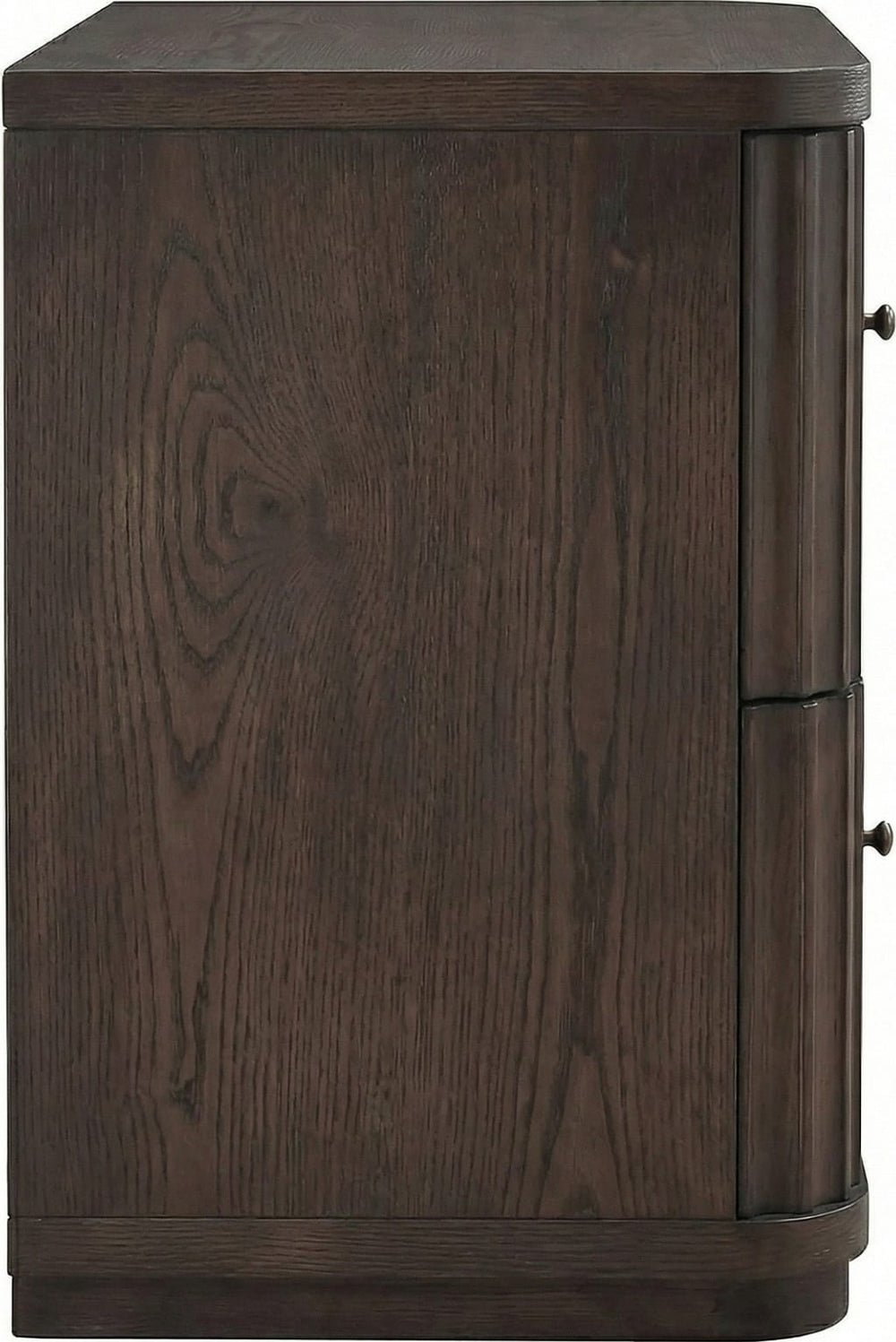 Pierson Fluted Nightstand - Chocolate Mousse - View 4
