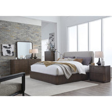 Pierson Nightstand - Chocolate Mousse, open drawer