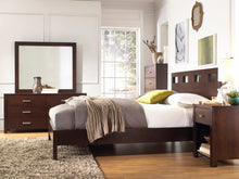 Riva Six Drawer Dresser in Chocolate Brown - View 2