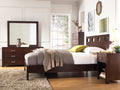 Riva Six Drawer Dresser in Chocolate Brown