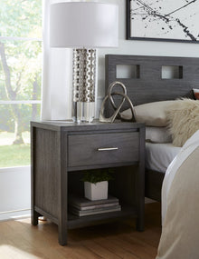 Riva Wood Bed in Sharkskin - View 4