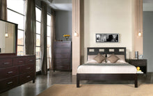 Riva Wood Platform Bed in Espresso - View 4
