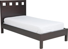 Riva Wood Platform Bed in Espresso - View 6
