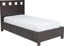 Riva Wood Storage Bed in Espresso - View 7