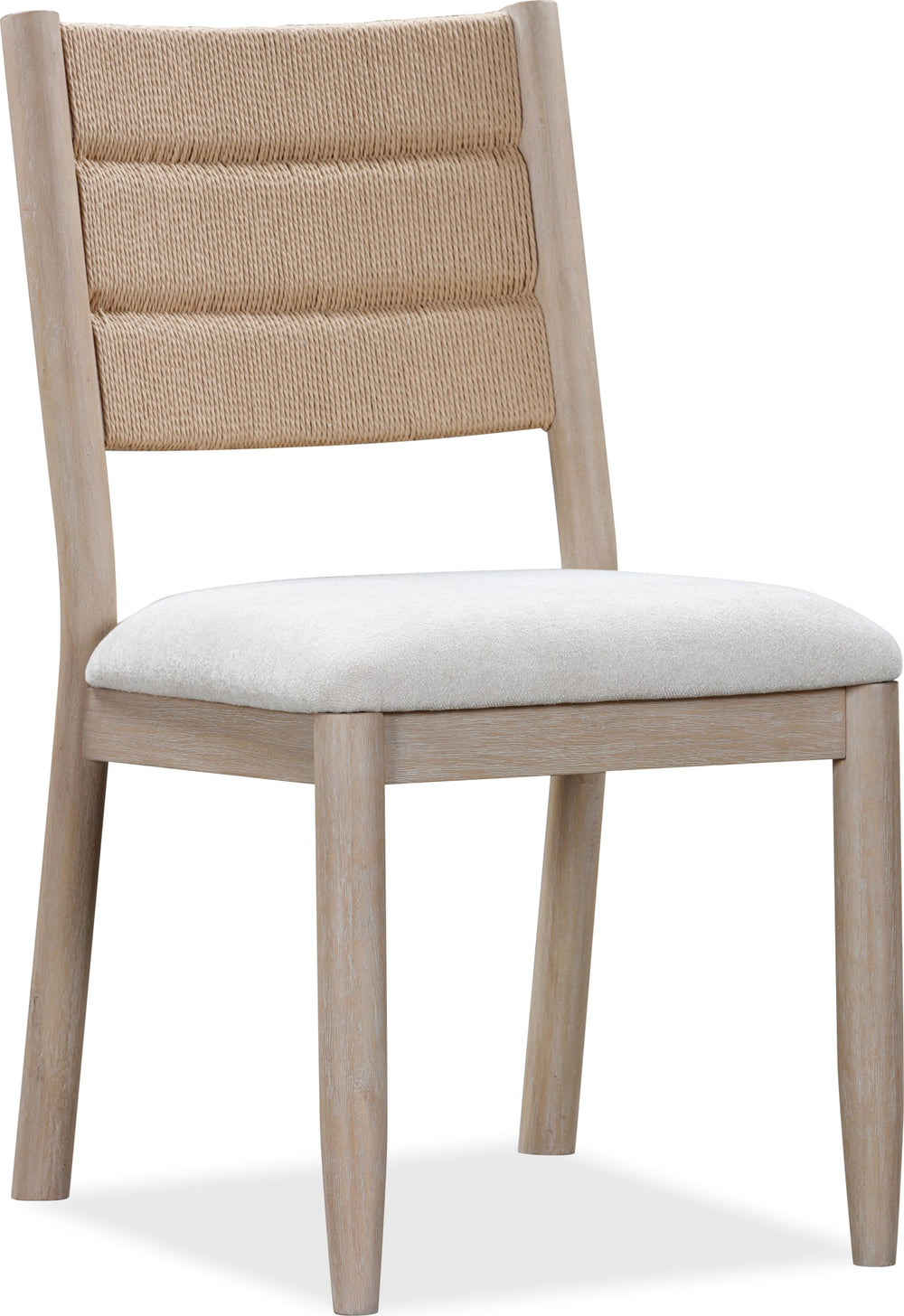 Ridgewood Danish Cord Dining Chair in Chai - View 3