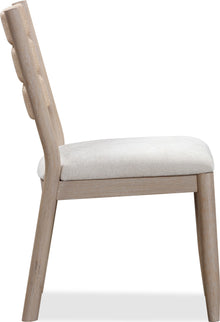 Ridgewood Danish Cord Dining Chair in Chai - View 4