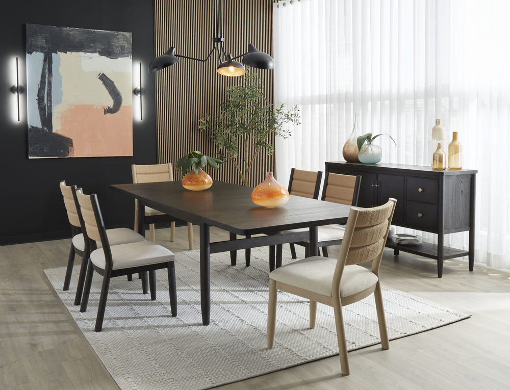 Ridgewood Danish Cord Dining Chair in Chai - View 5